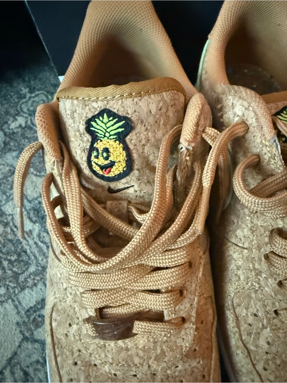 Nike Air Force 1 '07 Premium 'Happy Pineapple - Cork - Picture 2 of 7